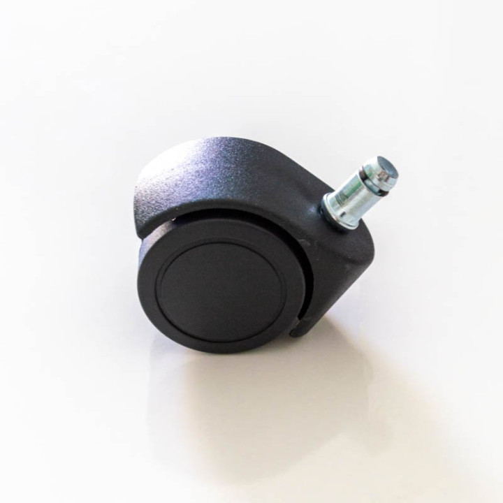 Pack of 5 Ø50 Castors for Hard Floors or Parquet - view 2