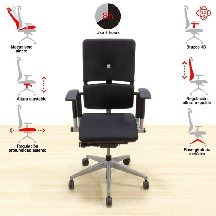 Silla operativa STEELCASE Mod. PLEASE II