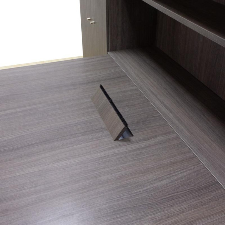 Office PERMASA Mod. AGORA. Cabinets, table and chest of drawers. Wenge finish. - view 11