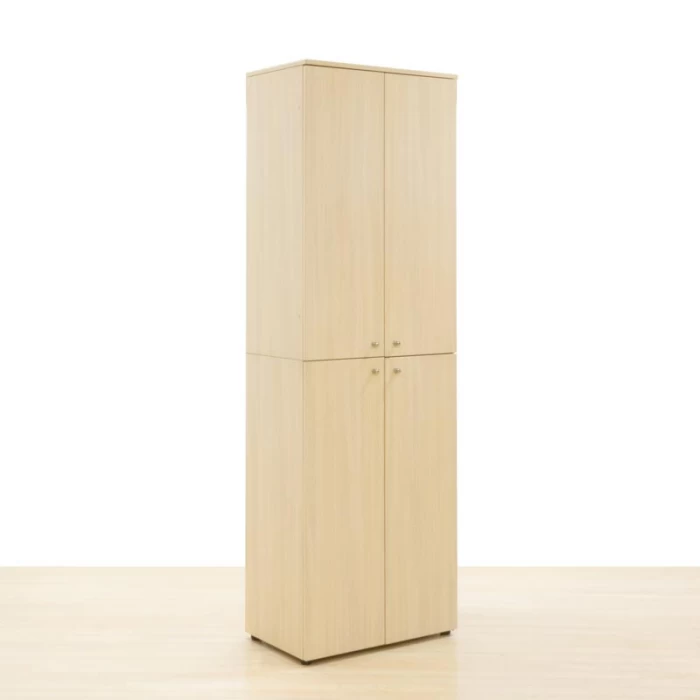 PERMASA double high cabinet Mod. ANFORA2. Made of maple finish wood.