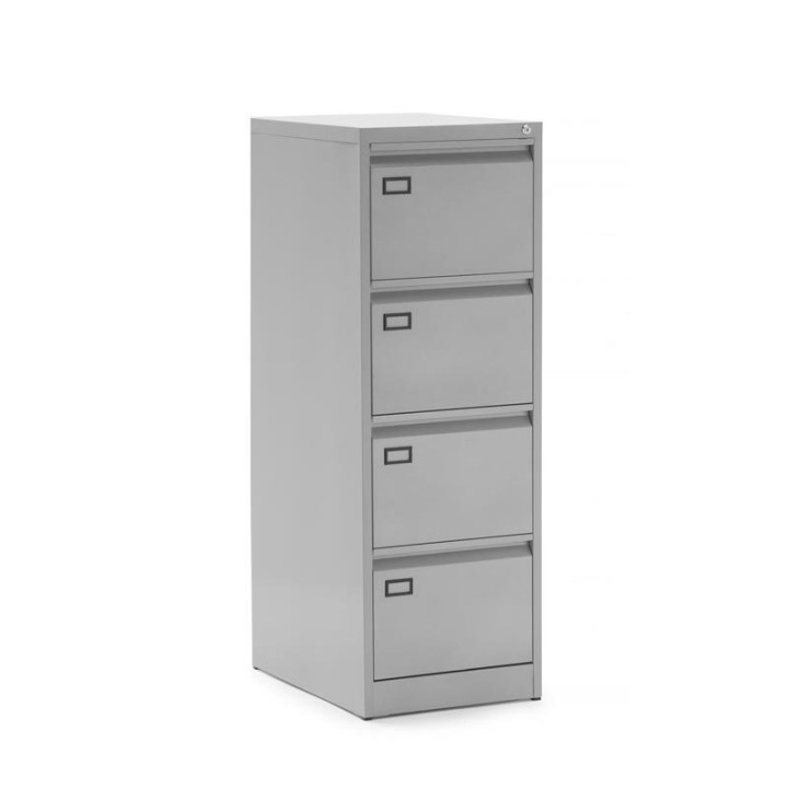 Armário de arquivo médio Mod. DENVER. Feito de metal cinza ou branco. Para pastas suspensas. - vista 2