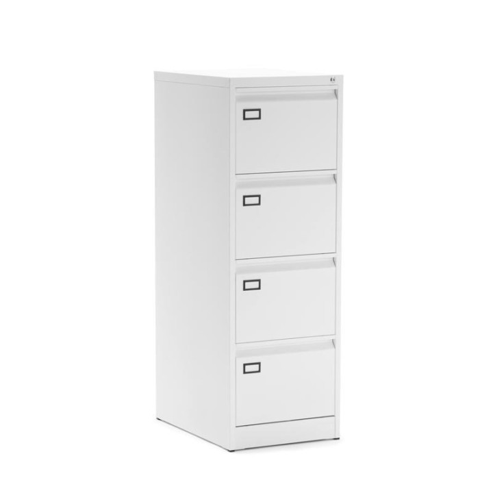 Armário de arquivo médio Mod. DENVER. Feito de metal cinza ou branco. Para pastas suspensas. - vista 5