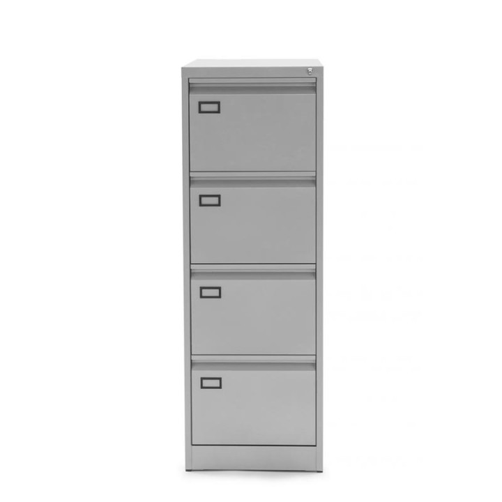 Armário de arquivo médio Mod. DENVER. Feito de metal cinza ou branco. Para pastas suspensas. - vista 3