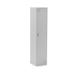 Módulo armário 1 ou 3 portas Mod. YAKARTA. Fabricado em metal cinza. Portas dobráveis.