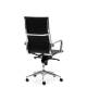 Executive chair Mod. LONDON. High back. Upholstered in imitation leather in white, black or beige.