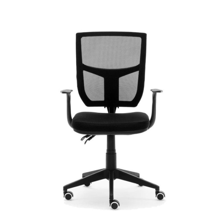 Mod. ROMA task chair. Black honeycomb seat.