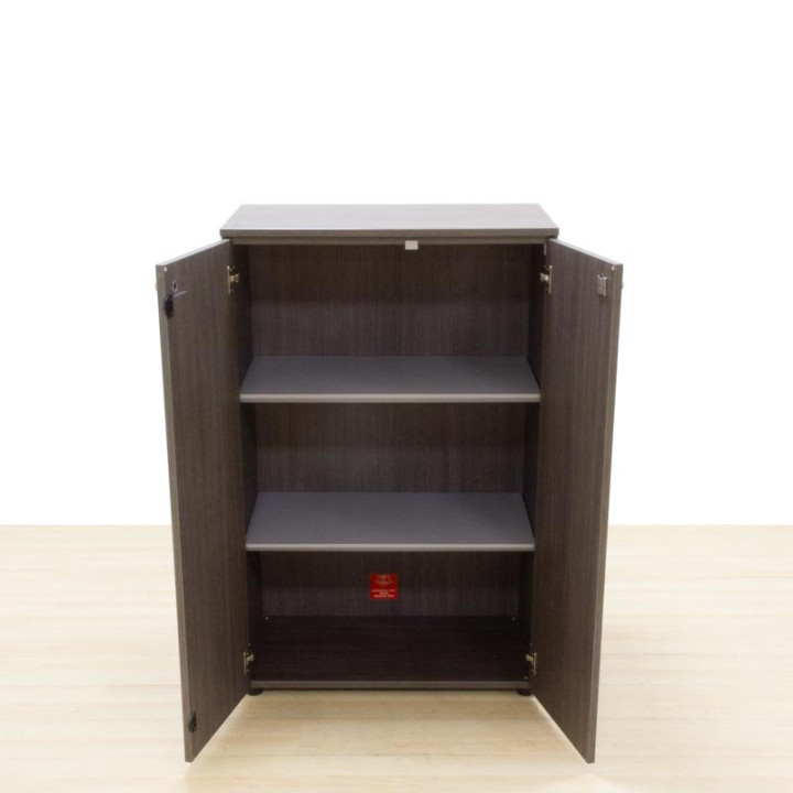 PERMASA CENIZA Medium Cabinet. Wenge Wood Finish. - view 3