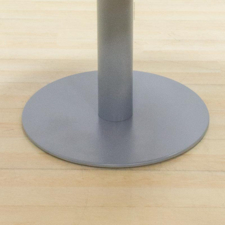 Round Meeting Table with metal base by Euromof