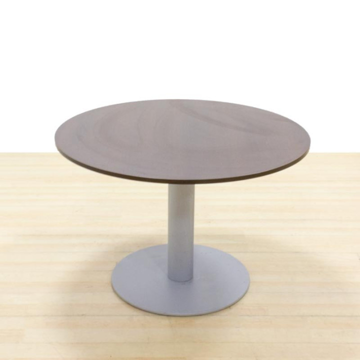 Round Meeting Table with metal base by Euromof