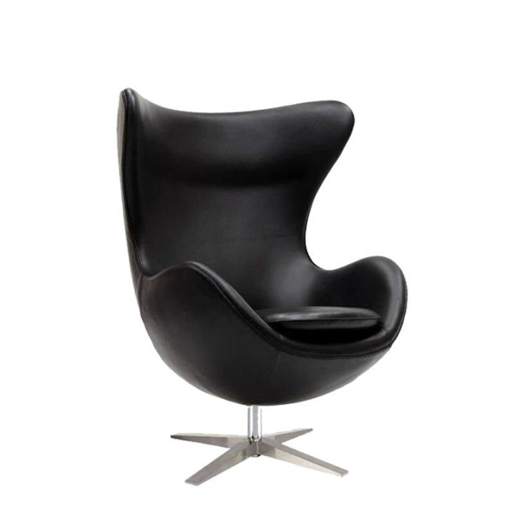 Poltrona de Espera Mod. ROCK. Compacta. Swivel. Estofado em couro sintético. Varias cores.