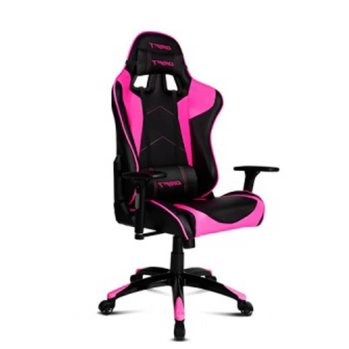 Cadeira Gaming DRIFT DR300, apoios de braços 3D, almofadas lombares e cervicais, vários acabamentos.