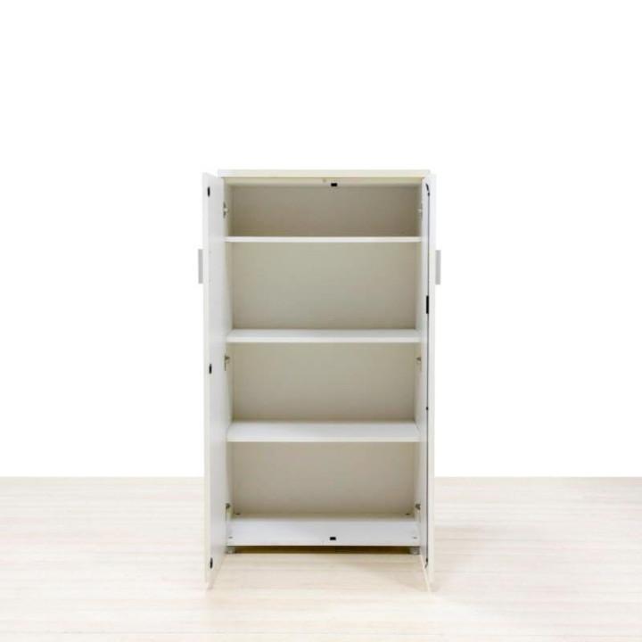 FORMA 5 medium wardrobe Mod. TREE. Made of white wood. - view 4