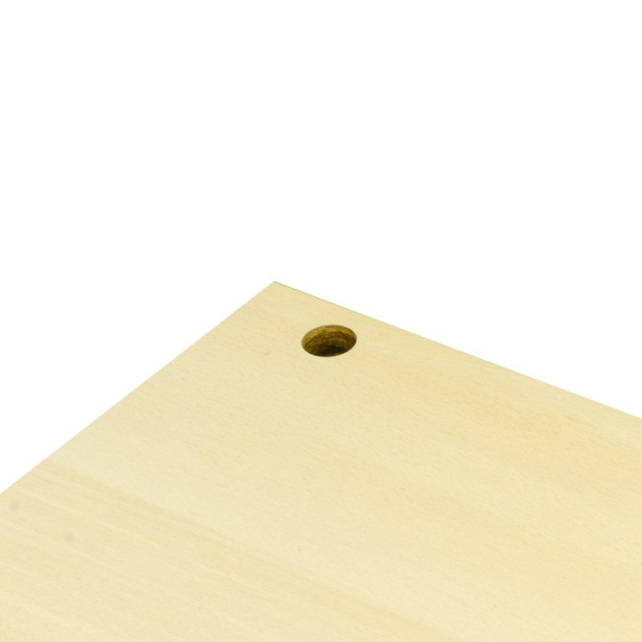 Mesa operativa STEELCASE Mod. METAL. Tapa fabricada en Arce. Faldon - view 4