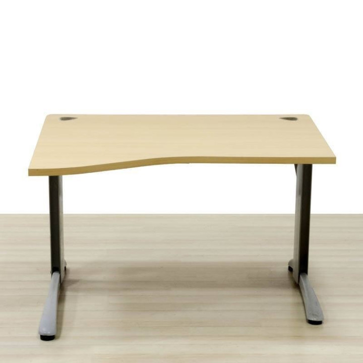 Mesa de escritório STEELCASE DOUE. Tampo em ácer. - vista 6