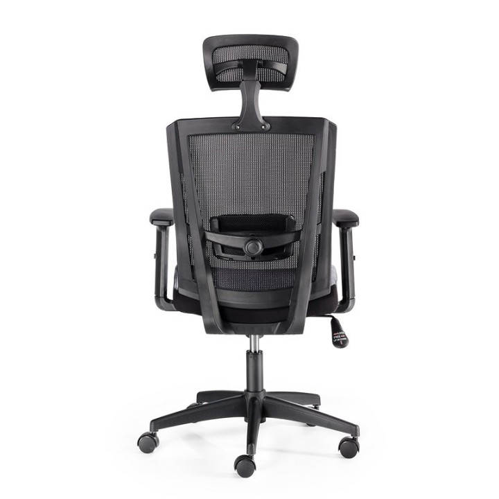 Silla Operativa Mod. Sofia Gn. Cabecero regulable color negro. vista 3