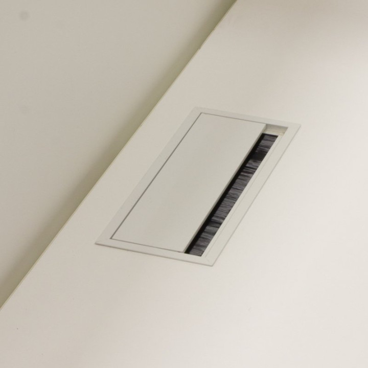 Banco com 4 ou 8 lugares BORDONABE Mod. COMPACT em acabamento Branco.
