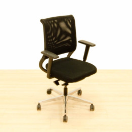 Buy Sedus Netwin task chair in black mesh.