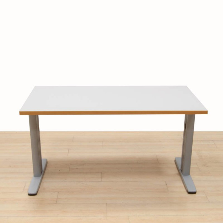 Conjunto Mesa y Cajonera Gris Permasa Trineo 140 cm. vista 6