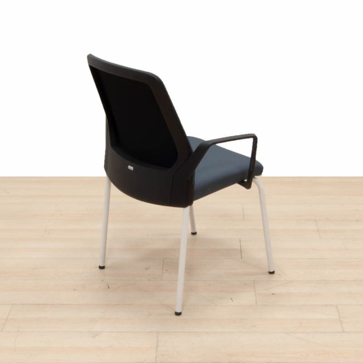 Interstuhl Buddy Is3 Visitor Chair, Grey Upholstery. - view 5