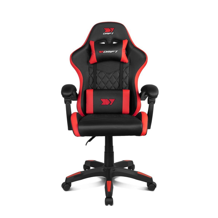 Cadeira Gaming DRIFT DR75, ergonômica, ajustável, com vários acabamentos.