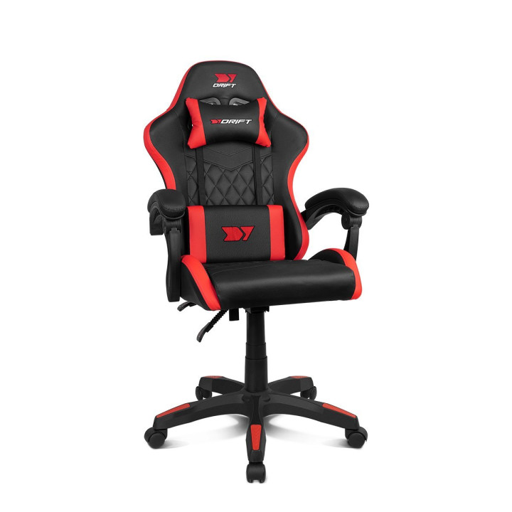 Cadeira Gaming DRIFT DR75, ergonômica, ajustável, com vários acabamentos.