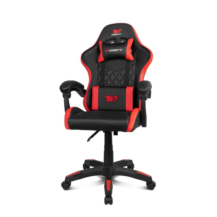 Cadeira Gaming DRIFT DR75, ergonômica, ajustável, com vários acabamentos.