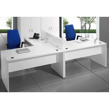 EURO 2000 table with EUROMOF panel leg Depth 60