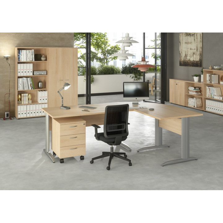 Mesa Modelo Presto pata en T metálica de Artexport. - view 6