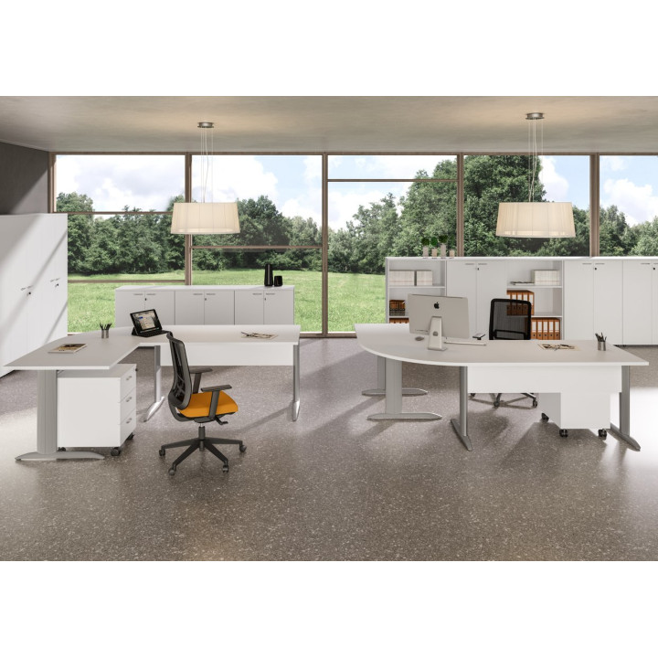 Mesa Modelo Presto pata en T metálica de Artexport. - view 7