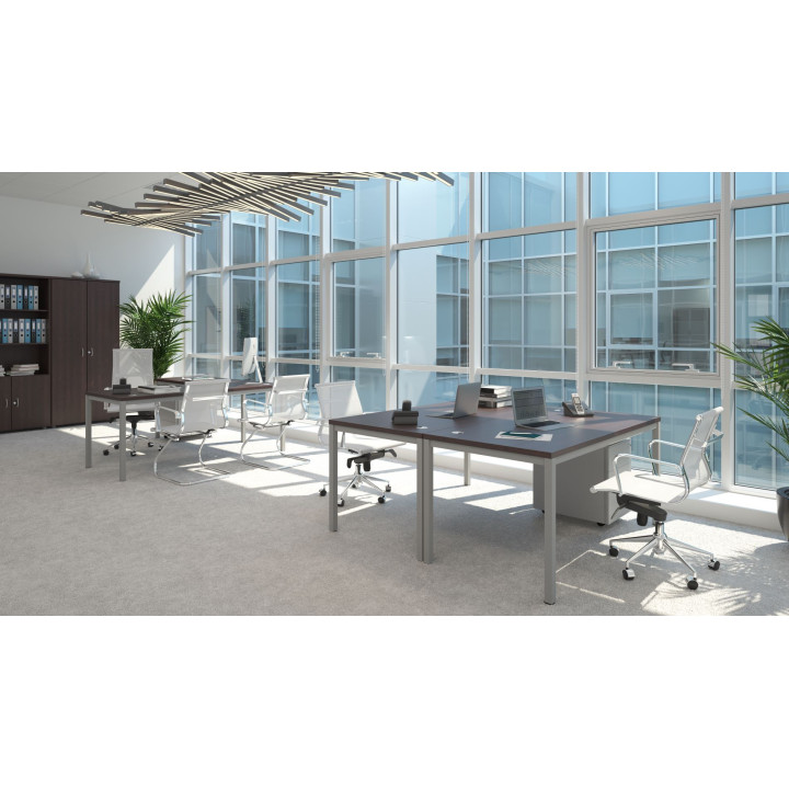 Compre mesa Euromof modelo 5100 com 60 cm de profundidade. Frete grátis.