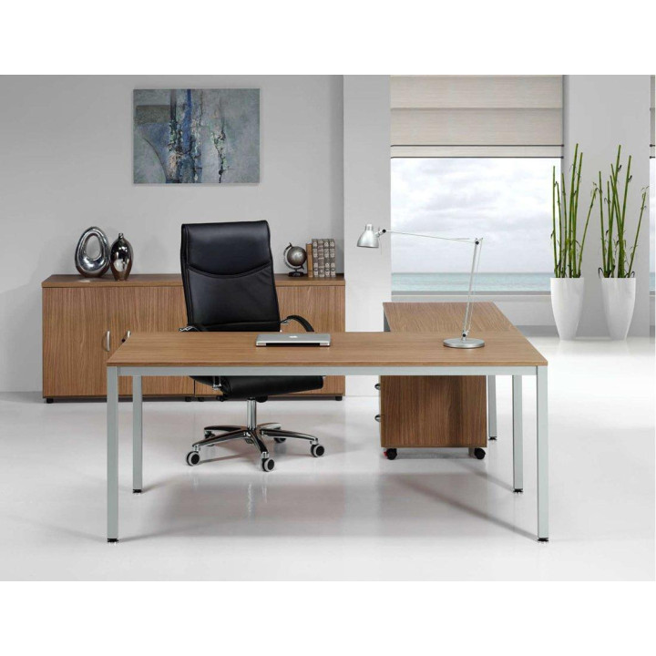 Compre mesa Euromof modelo 5100 com 80 cm de profundidade. Frete grátis.