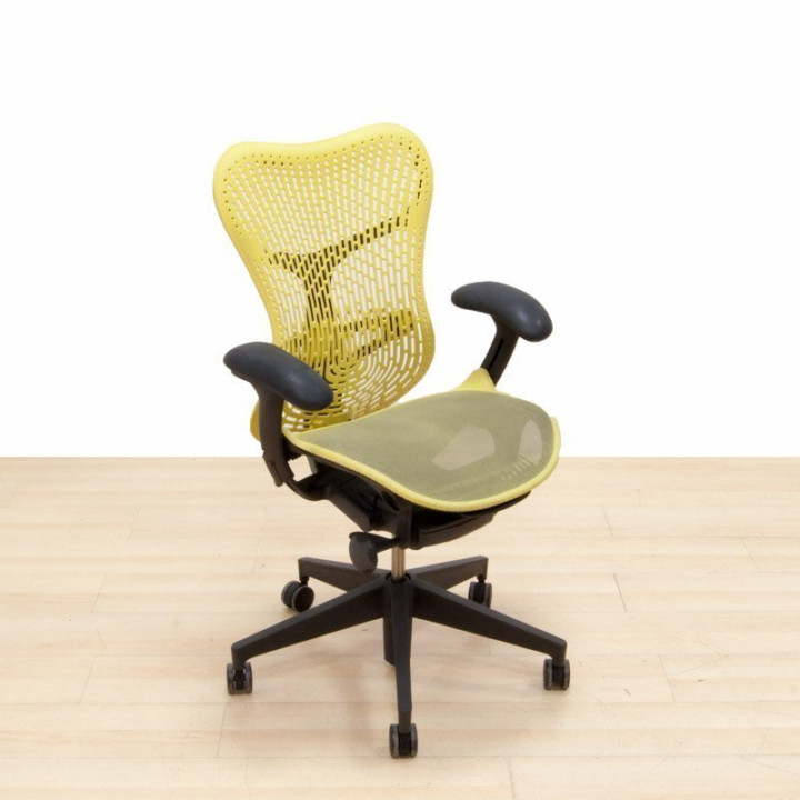 MIRRA 2 chair by Herman Miller in green.