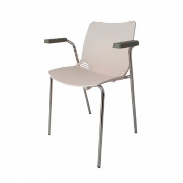 Silla Confidente VINCOLO Mod. OWEN con brazos vista 3
