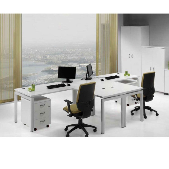 Compre mesa de trabalho EURO 5000 da EUROMOF. Fundo 60