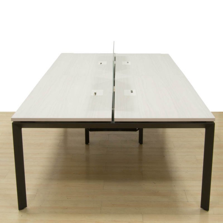 Steelcase 6-Person Bench Workstation. - view 2
