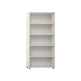 Estantería Monocolor Alta de OFITRES, diseño vertical de gran capacidad, vista frontal.