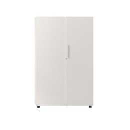 Armario Monocolor Medio-Alto de OFITRES, diseño de dos puertas, vista frontal completa.