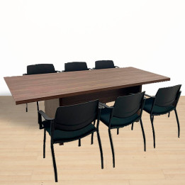Compre Mesa de Reunião Retangular da HERPESA. H-base