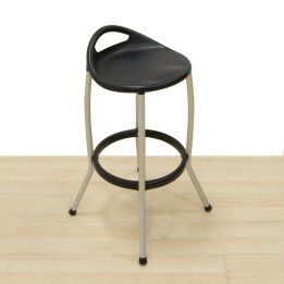 Compre um banco GABER. Assento de poliuretano preto.