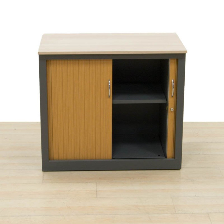 Steelcase Low Cabinet. Sliding Doors - view 3