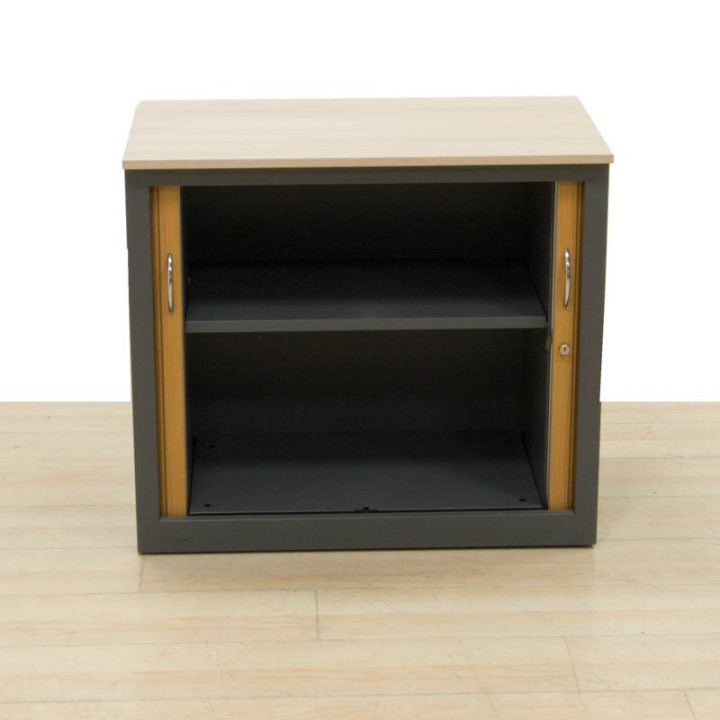 Steelcase Low Cabinet. Sliding Doors - view 4