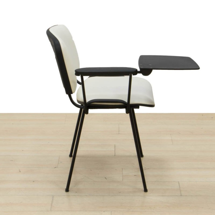 Compre uma cadeira de treinamento LIMOBEL. Couro sintético branco.
