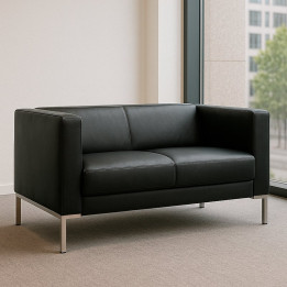 Sillón de espera de Dos Plazas Mod. CAIRO de Euromof. vista 2