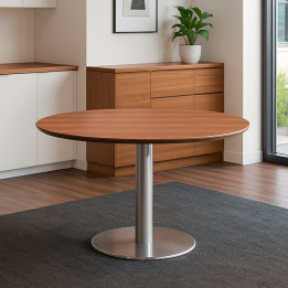 Buy a HERPESA Round Conference Table. Pedestal Base