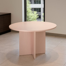Compre Mesa de Reunião Redonda HERPESA. Base da lâmina