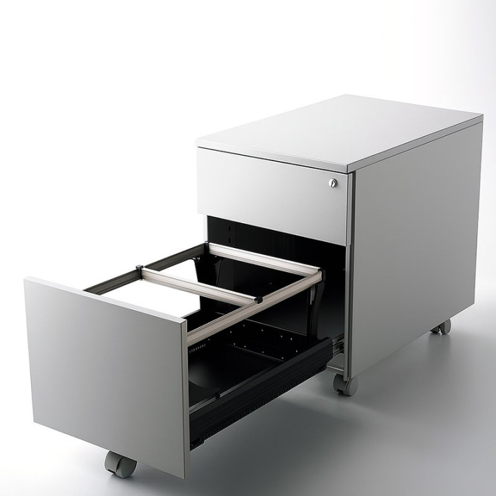 FORMA 5 RODANTE Handleless Mobile Pedestal. - view 2