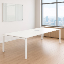 Buy F25 Rectangular Meeting Table in Shape 5. Depth 114 cm