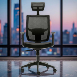 Management Chair with headrest Model PISA