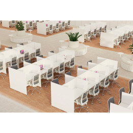 Buy Double Facing Call Center Post from EUROMOF