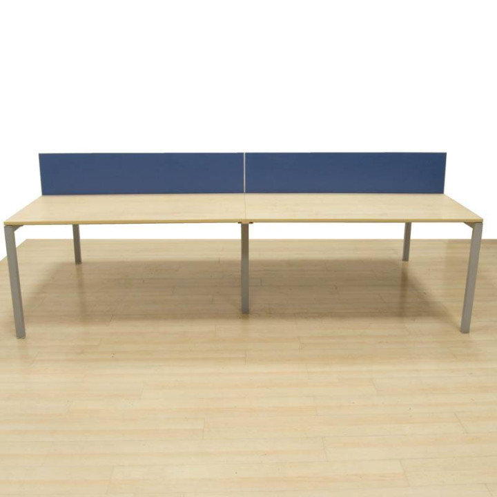 Buy C40 bench desk desk from Muebles Chacón. 78 cm depth, Maple